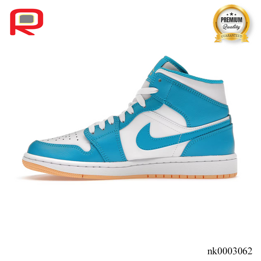 AJ 1 Mid Aquatone Shoes Sneakers - nk0003062 image 2