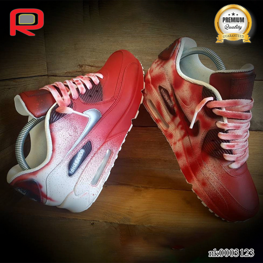 AM 90 Blood Stained Custom Shoes Sneakers - nk0003123 image 2