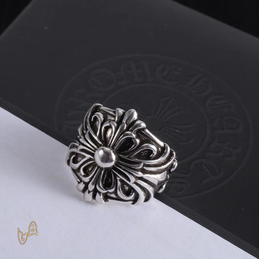 CH Cross Flower Ring - CH0091 image 2