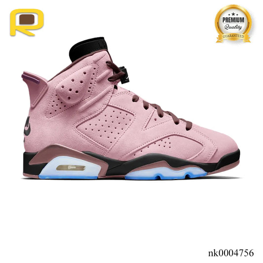 A Ma Maniere x AJ 6 SP Black Smokey Mauve Shoes Sneakers - nk0004756 image 0