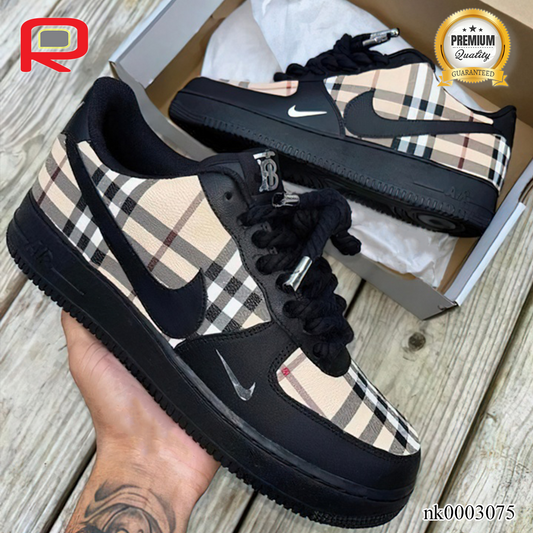 AF 1 BUR Custom Shoes Sneakers - nk0003075 image 0