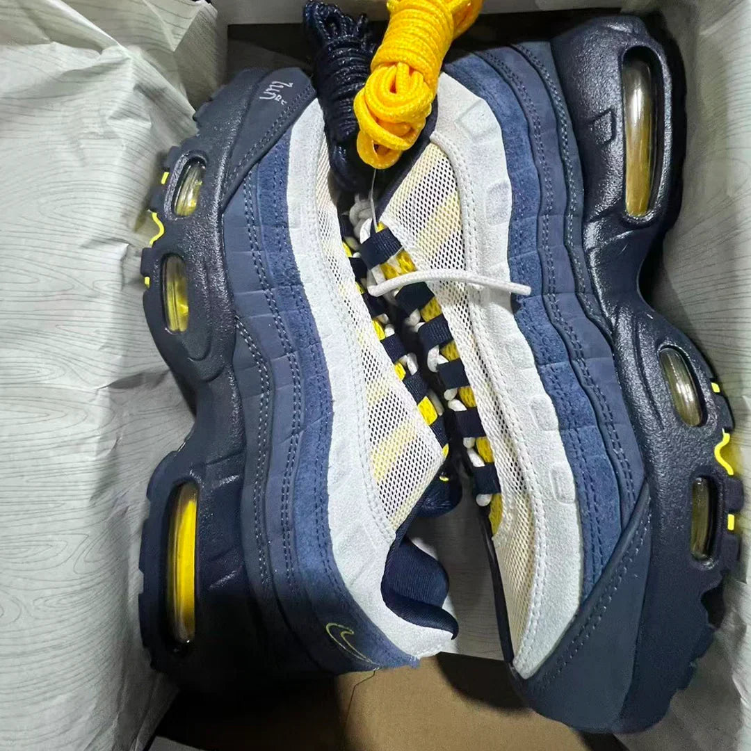 Eric Koston x AM 95 SB Obsidian Speed Yellow Shoes Sneakers - nk0004600 image 8