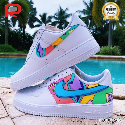 AF 1 Stitching Colorful Custom Shoes Sneakers - nk0002663 image 0
