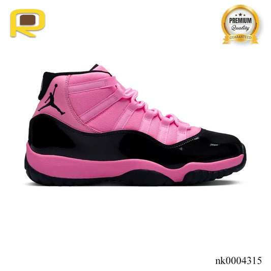 AJ 11 Black Pink Shoes Sneakers - nk0004315 image 0