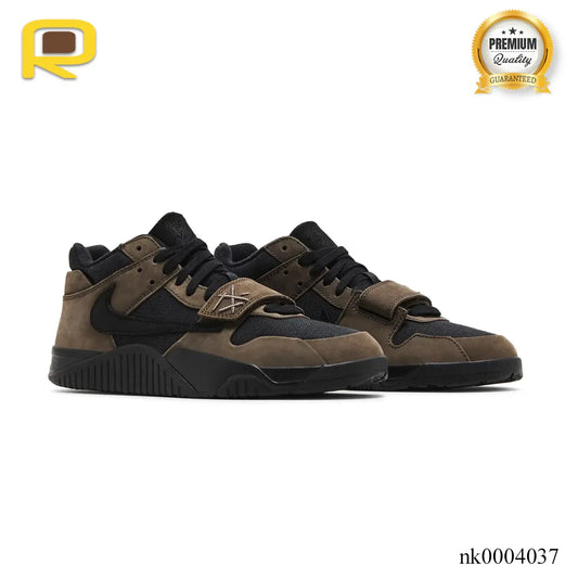Travis Scott x Jumpman Jack Dark Mocha Shoes Sneakers - nk0004037 image 2
