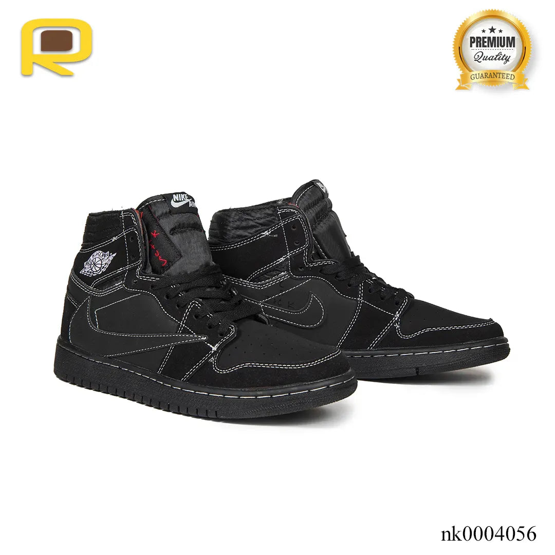 Travis Scott x AJ 1 High Black Phantom Shoes Sneakers - nk0004056 image 3