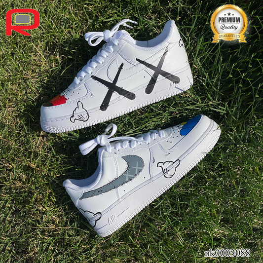 AF 1 x Kaws Custom Shoes Sneakers - nk0003088 image 0