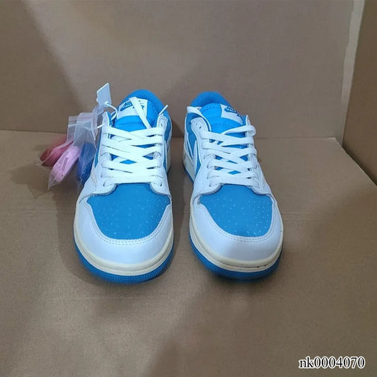 Travis Scott x Fragment x AJ 1 Low UNC Blue Shoes Sneakers - nk0004070 image 2