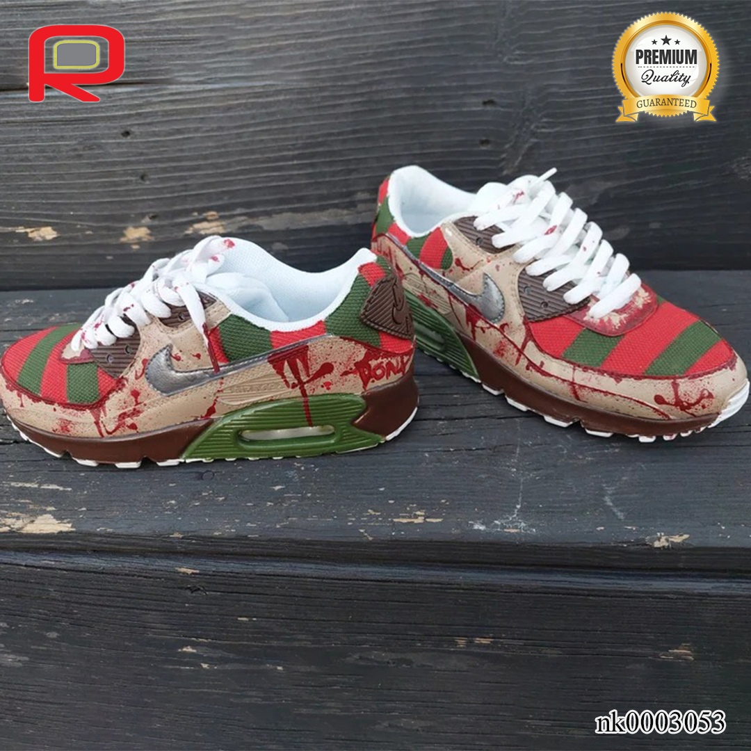AM 90 Nightmare Custom Shoes Sneakers - nk0003053 image 3