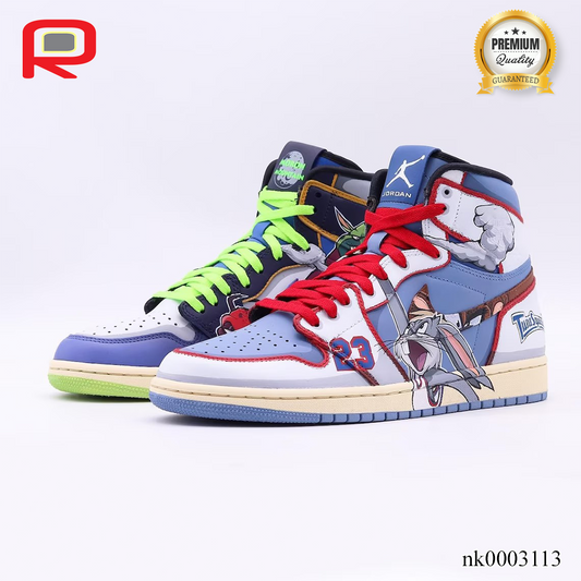 AJ 1 High The Tunesqua Edition Custom Shoes Sneakers - nk0003113 image 0