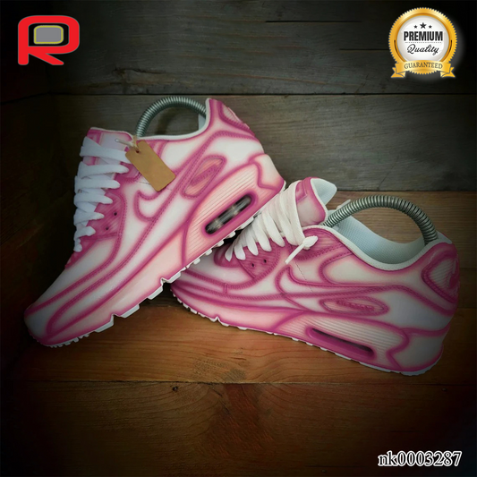AM 90 Pink Cartoon Custom Shoes Sneakers - nk0003287 image 2