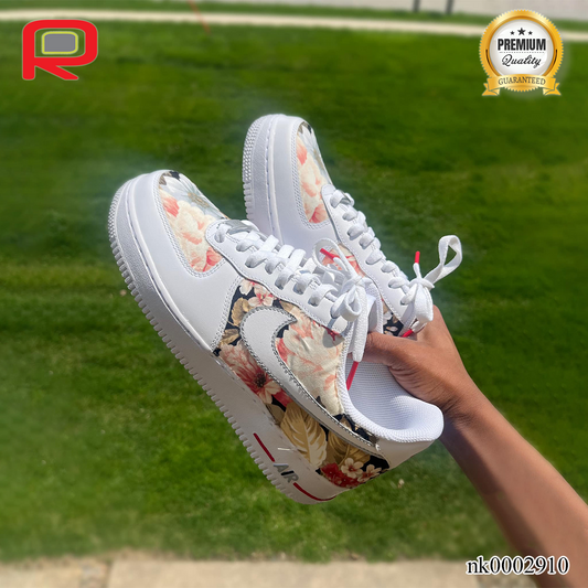 AF 1 Floral Custom Shoes Sneakers - nk0002910 image 2
