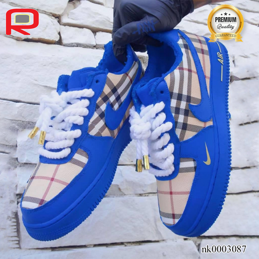 AF 1 x BUR Hardest Custom Shoes Sneakers - nk0003087 image 0