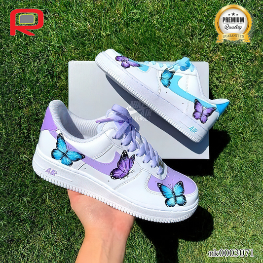 AF 1 Butterfly 2 Custom Shoes Sneakers - nk0003071 image 0