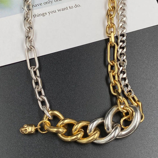 McQueen Silver Brass Necklace - MCQ0001 image 2