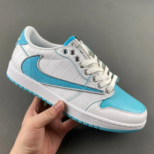Travis Scott x AJ 1 Low Lagoon Pulse Shoes Sneakers – nk0004460 image 2