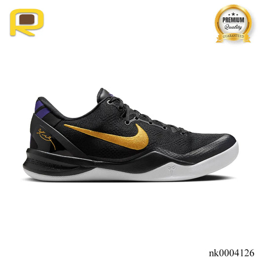 Kobe 8 Protro Black/University Gold Shoes Sneakers - nk0004126 image 0