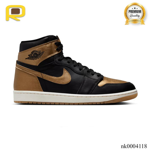 AJ 1 High OG Gold Medal/Metallic Gold Shoes Sneakers - nk0004118 image 0