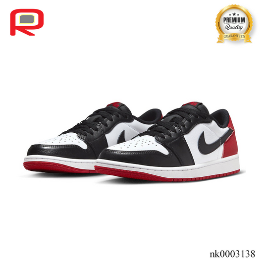 AJ 1 Low OG Black Toe Shoes Sneakers - nk0003138 image 2