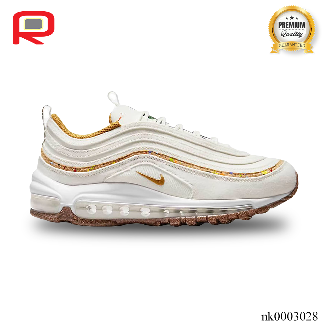 AM 97 Sail Wheat Shoes Sneakers - nk0003028 image 1