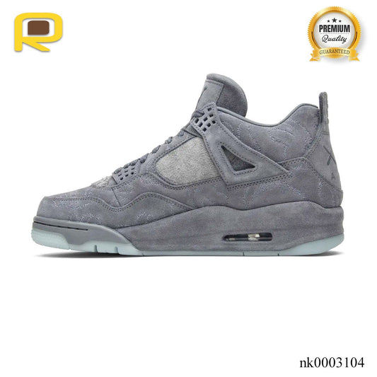 KAWS x AJ 4 Cool Grey Shoes Sneakers – nk0003104 image 2