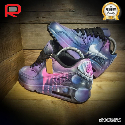 AM 90 Galaxy Custom Shoes Sneakers - nk0003125 image 2