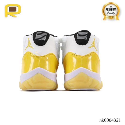 AJ 11 White Yellow Shoes Sneakers - nk0004321 image 2