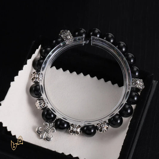 CH Cross Flower Ball Bracelet - CH0077 image 2