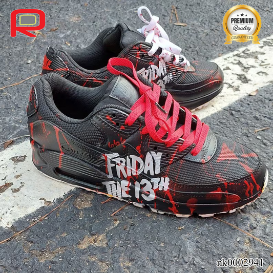 AM 90 Friday The 13th Custom Shoes Sneakers - nk0002941 image 0