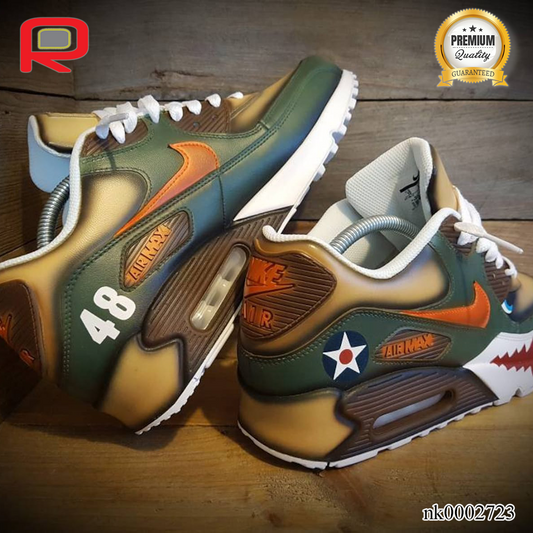 AM 90 Warhawk Custom Shoes Sneakers - nk0002723 image 2