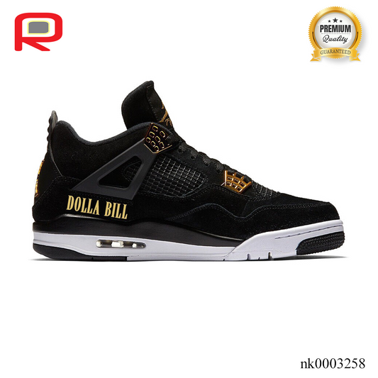 AJ 4 Retro Royalty "Scarface" Custom Shoes Sneakers - nk0003258 image 0