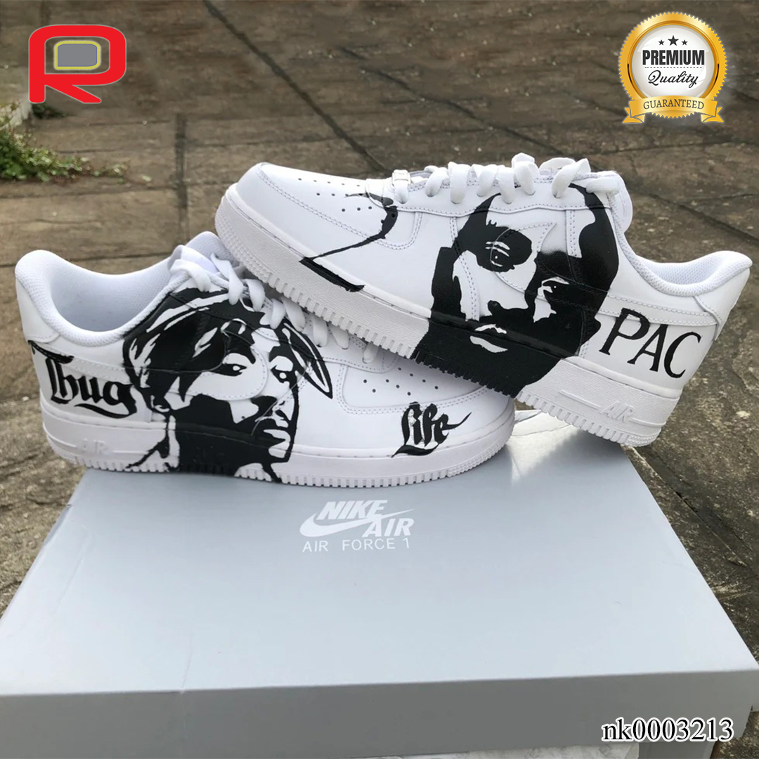 AF 1 2Pac 2 Custom Shoes Sneakers - nk0003213 image 4