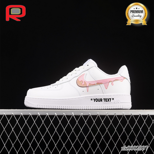 AF 1 07 Low Valentine's Day White Mandarin Duck Custom Shoes Sneakers - nk0002997 image 0