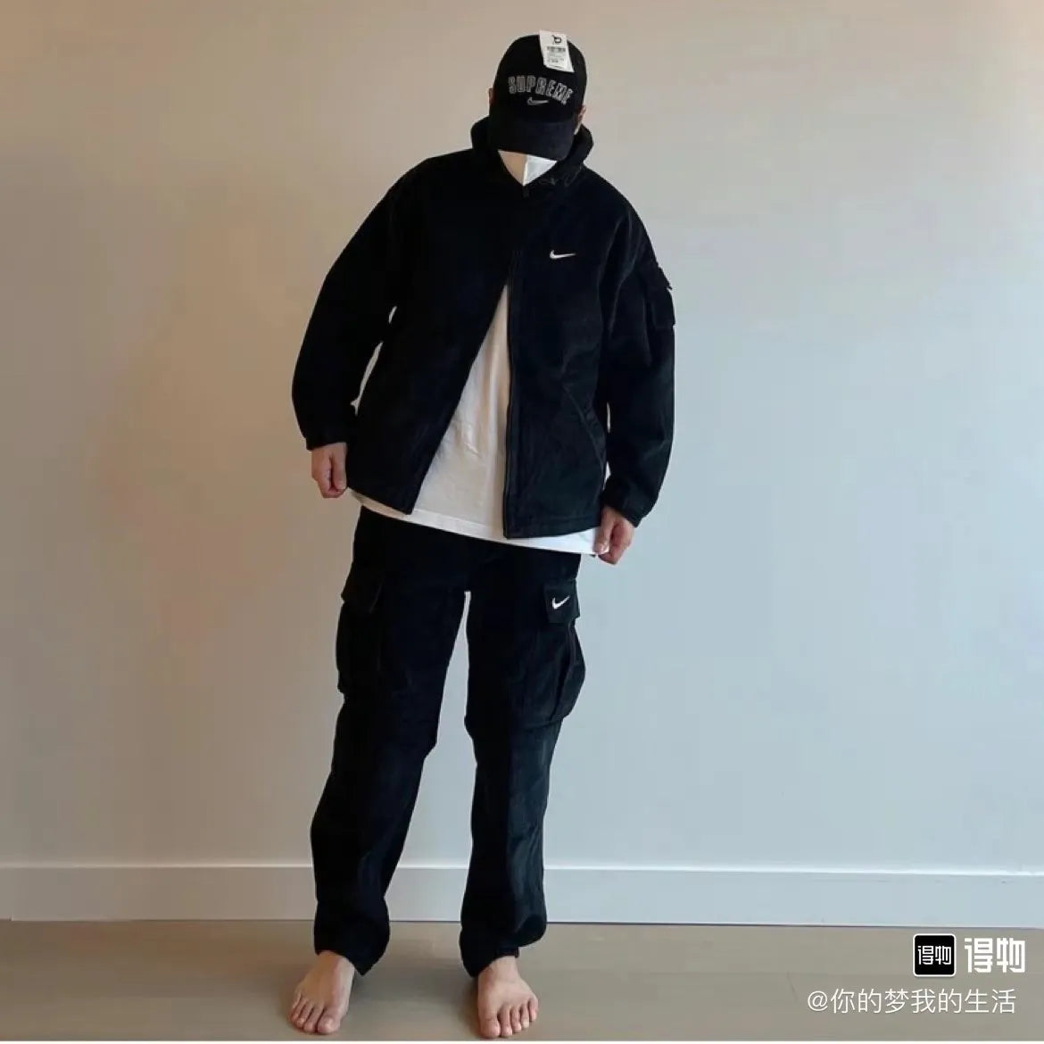 NK x SUP Arc Corduroy Hooded Jacket - NK0010 image 14