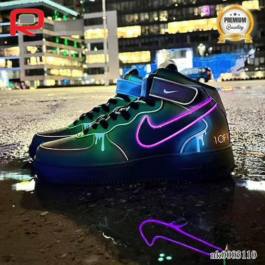 AF 1 Mid "2122" Custom Shoes Sneakers - nk0003110 image 2