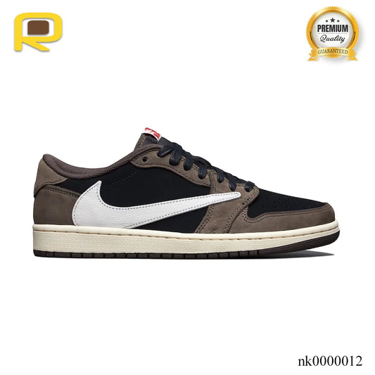 Travis Scott x AJ 1 Low OG Dark Mocha Shoes Sneakers - nk0000012 image 0