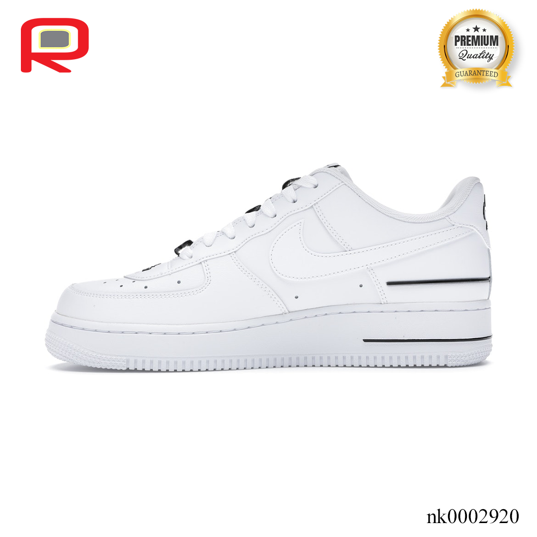 AF 1 Low Double Air Low White Black Shoes Sneakers - nk0002920 image 2