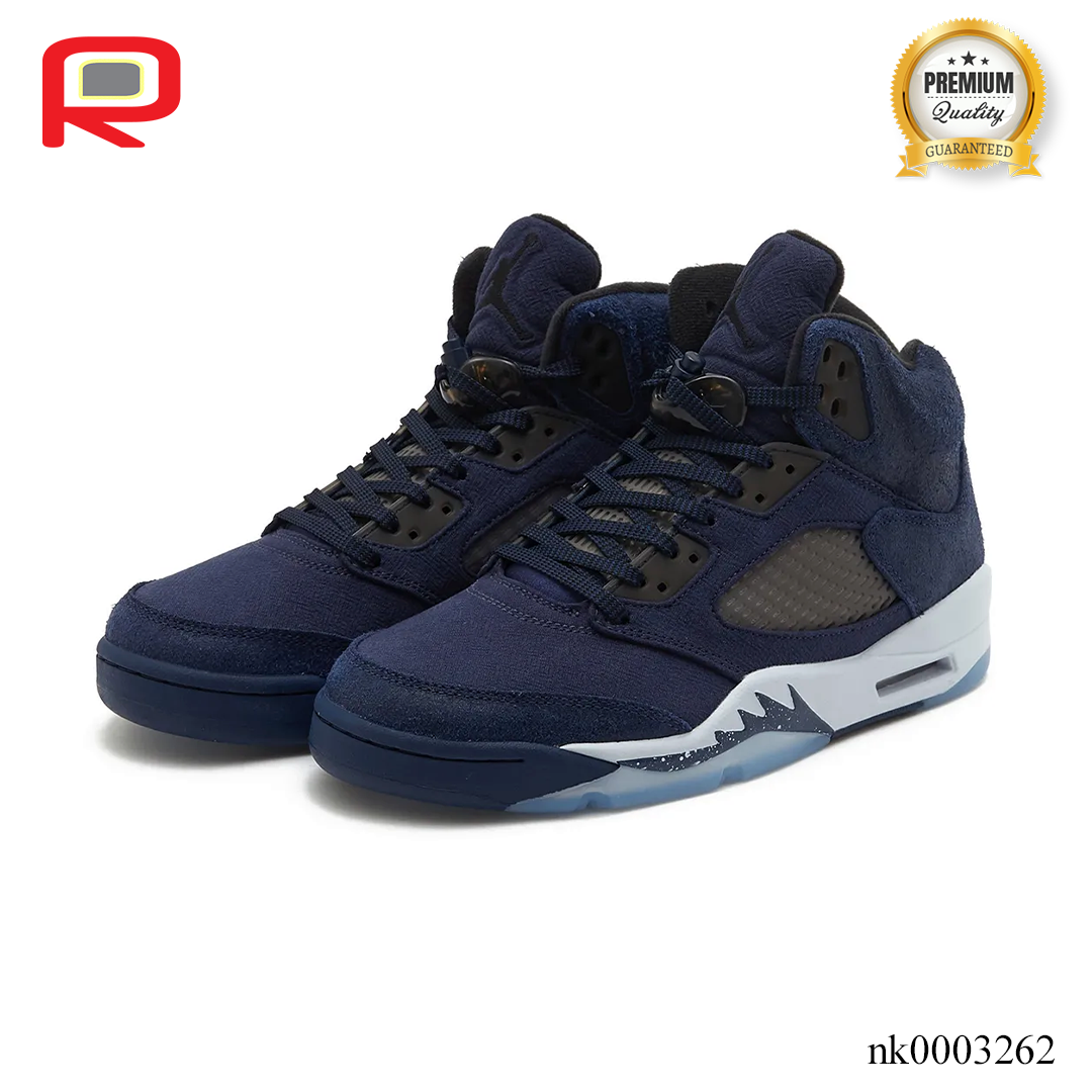 AJ 5 Midnight Navy Shoes Sneakers - nk0003262 image 12