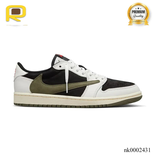 Travis Scott x AJ 1 Low OG Olive Shoes Sneakers - nk0002431 image 0