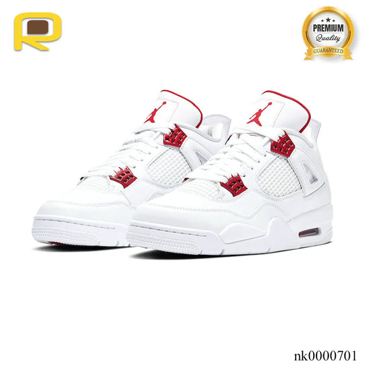 AJ 4 Retro Metallic Red Shoes Sneakers - nk0000701 image 2