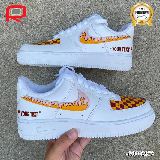 AF 1 College V5 Custom Shoes Sneakers - nk0002973 image 0