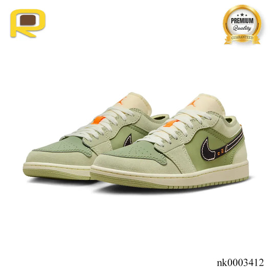 AJ 1 Low SE Craft Light Olive Shoes Sneakers - nk0003412 image 2