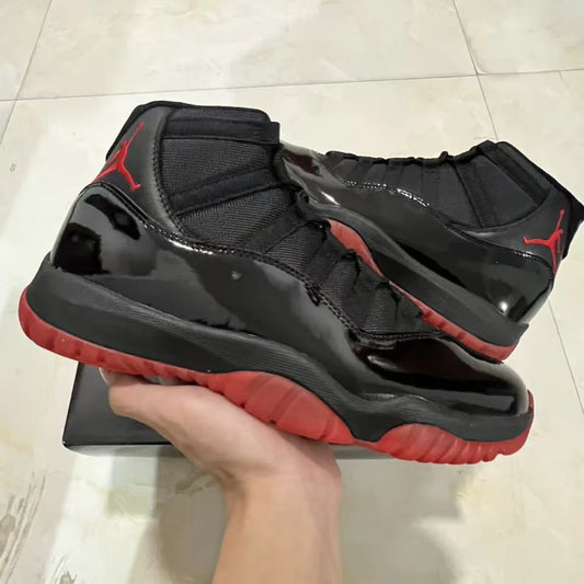 AJ 11 "72-10" Bred Custom Shoes Sneakers - nk0004103 image 2