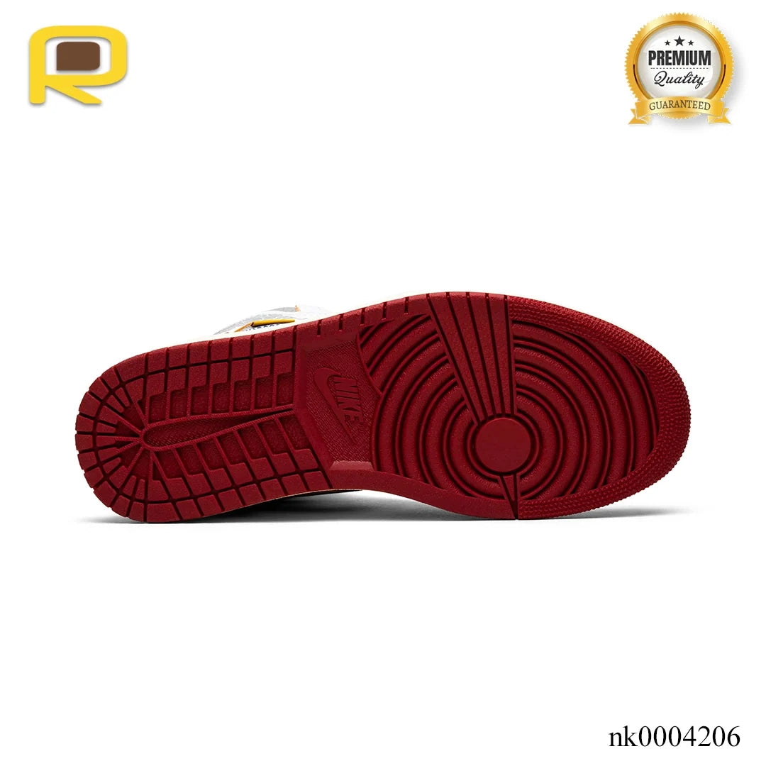 AJ 1 Retro High Union LA Black Toe Shoes Sneakers - nk0004206 image 4
