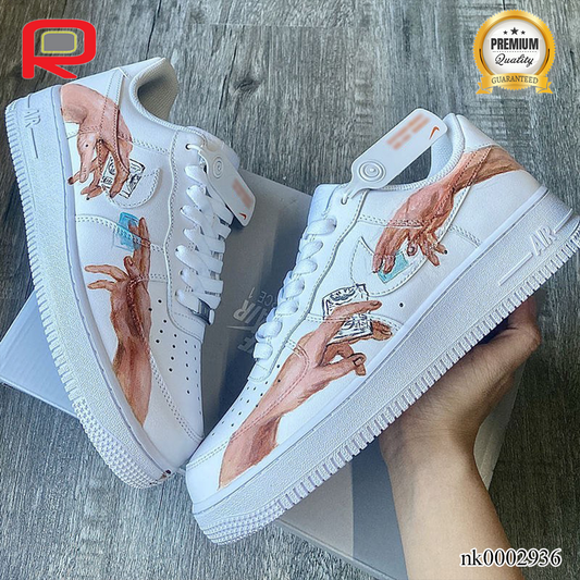AF 1 Double Hand Custom Shoes Sneakers - nk0002936 image 2