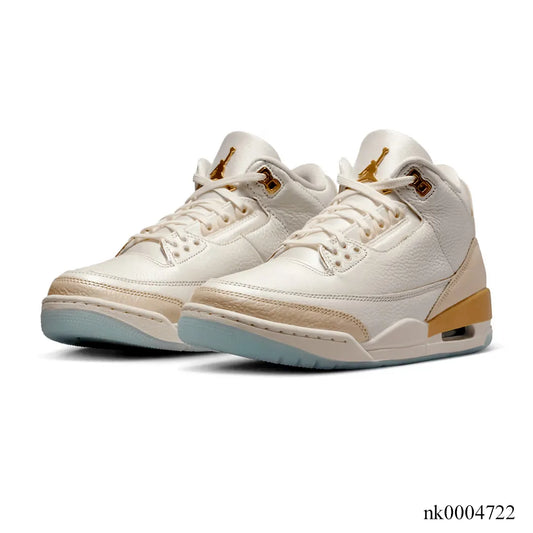 AJ 3 Champagne and Oysters Shoes Sneakers – nk0004722 image 2
