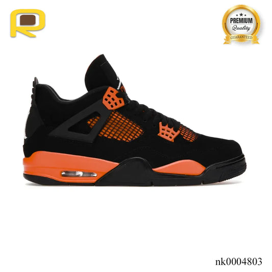 AJ 4 Orange Thunder Shoes Sneakers - nk0004803 image 0