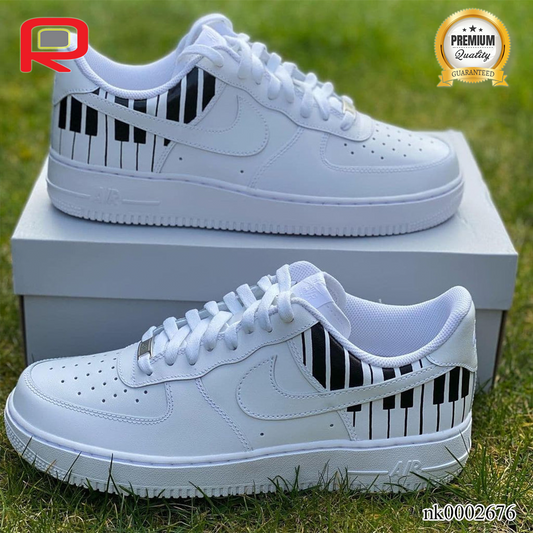 AF 1 Piano Custom Shoes Sneakers - nk0002676 image 0