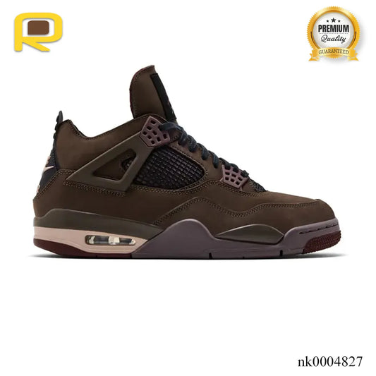 A Ma Maniére x AJ 4 Retro 'Dark Mocha' Shoes Sneakers - nk0004826 image 0