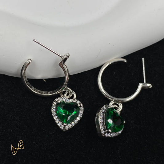 CH Vine Heart Drop Earrings - CH0156 image 0